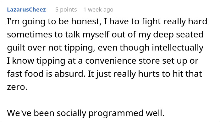 "The 'Don't Have To Interact With A Human' Fee": Tipping Option At Self-Checkout Sparks Outrage "The 'Don't Have To Interact With A Human' Fee": Tipping Option At Self-Checkout Sparks Outrage