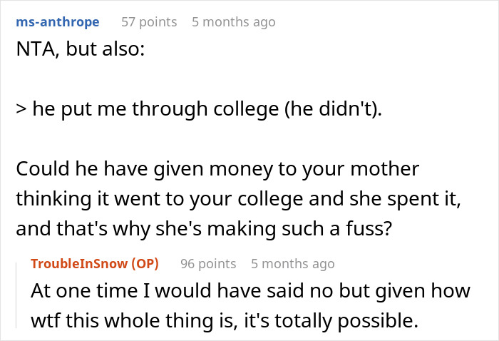 Mom Gets Mad Over Daughter's Refusal To Let Stepdad Walk Her Down The Aisle Mom Gets Mad Over Daughter's Refusal To Let Stepdad Walk Her Down The Aisle