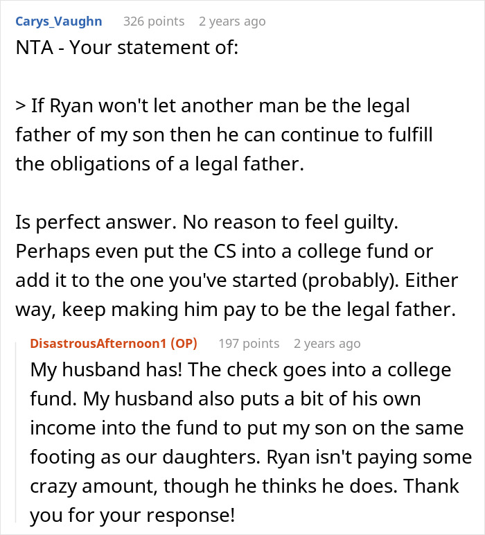 Woman's Ex Finds Out What Her New Husband Does For A Living, Demands Child Support Be Dropped Woman's Ex Finds Out What Her New Husband Does For A Living, Demands Child Support Be Dropped