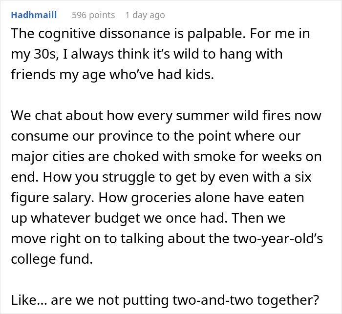 Person Compares What Young Boomers Had Vs. What Young People Have Now, Says The New Generation Is Screwed Person Compares What Young Boomers Had Vs. What Young People Have Now, Says The New Generation Is Screwed