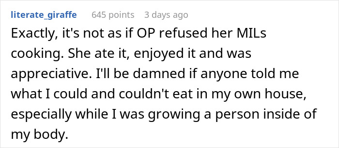 Pregnant Woman Feels Guilty For Ordering Chicken Wings And Upsetting Her Vegetarian MIL, Asks For Advice Online