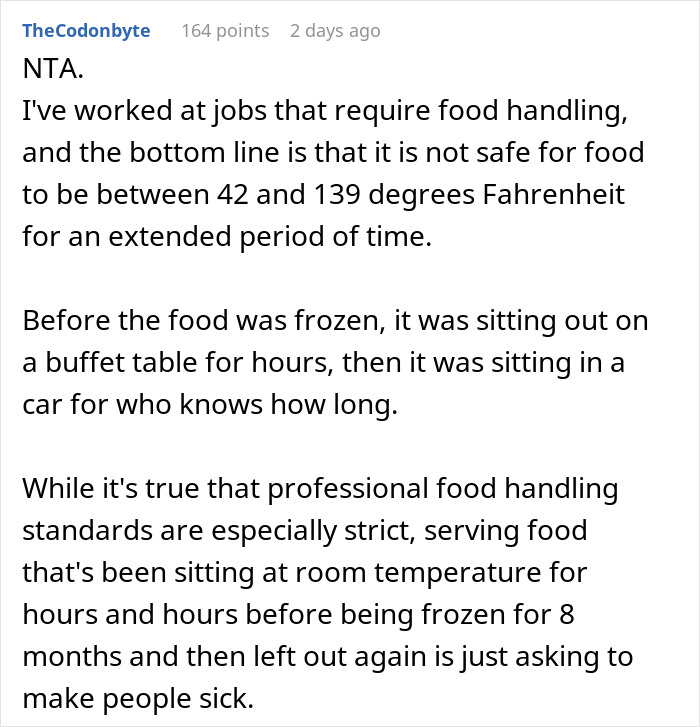 Woman Tells Her Sister's Wedding Guests Not To Touch The Food Because It's Leftovers From Her Wedding 8 Months Ago Woman Tells Her Sister's Wedding Guests Not To Touch The Food Because It's Leftovers From Her Wedding 8 Months Ago