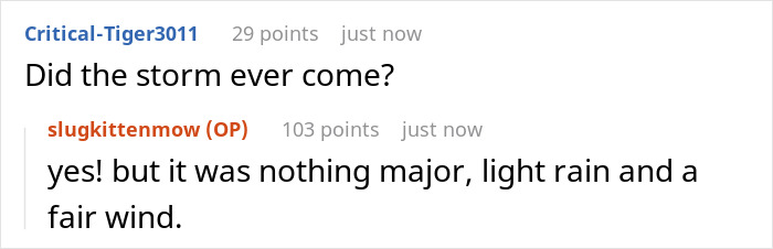 “My 'Weird' Radar Was Going Off”: Hiker Refuses To Drive An Older Woman Home Before A Storm And Feels Bad, Gets Backed Up By Folks Online “My 'Weird' Radar Was Going Off”: Hiker Refuses To Drive An Older Woman Home Before A Storm And Feels Bad, Gets Backed Up By Folks Online
