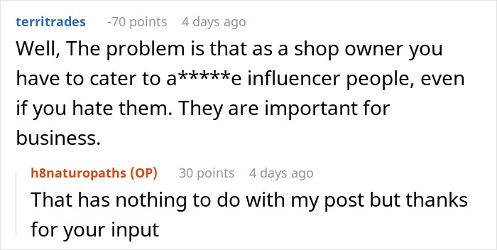Tattoo Artist Treats An Influencer With 10M Followers Like A Regular Customer, She Complains Online, They Lose Their Job