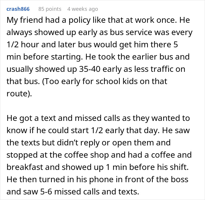 Management Tell Employees They Can't Use Their Phones After Work, Regret It Almost Immediately Management Tell Employees They Can't Use Their Phones After Work, Regret It Almost Immediately