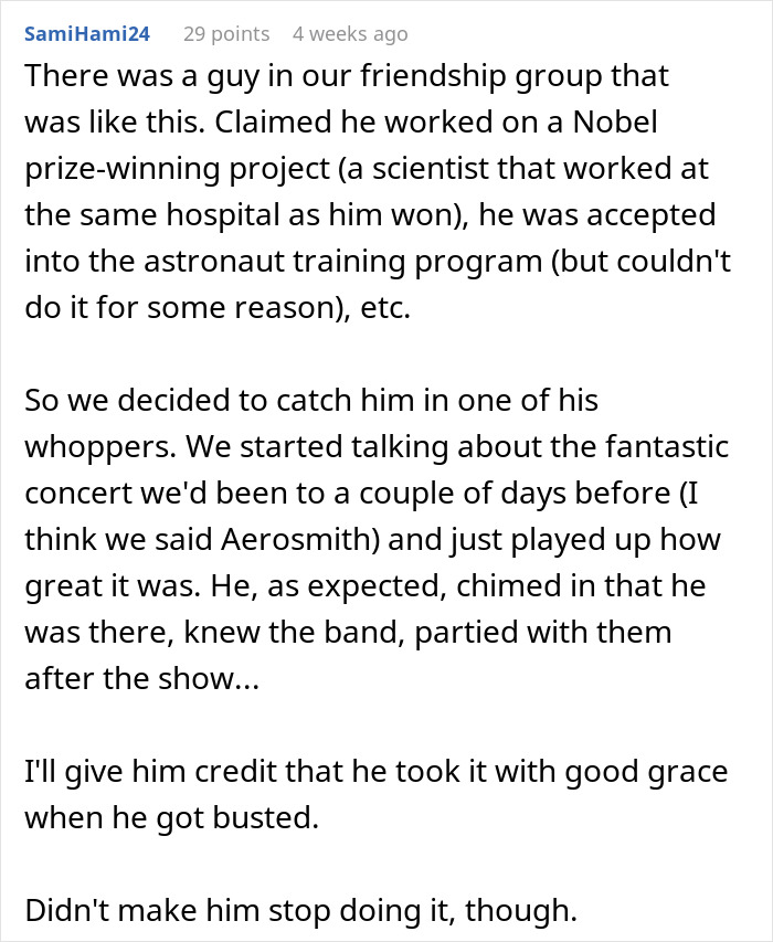 One-Upping Coworker Becomes The Laughing Stock Of The Office After His Web Of Lies Falls Apart One-Upping Coworker Becomes The Laughing Stock Of The Office After His Web Of Lies Falls Apart