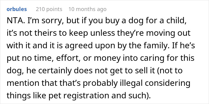 Dad Finds Out Son Was Going To Sell The Family Dog For Gaming Gear