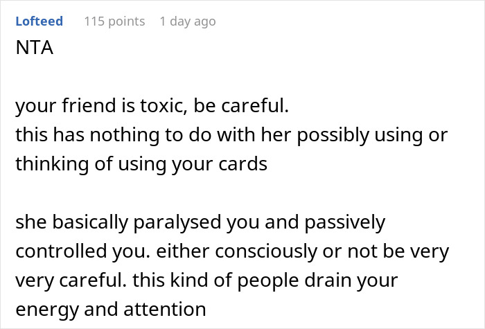 Friend Can’t Find The Time To Return Woman’s Wallet, Woman Decides She’ll Block Her Cards, Friend Goes Crazy Over It