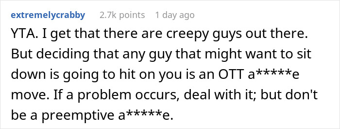 Woman Doesn’t Want Men Sitting Next To Her On A Busy Train, Gets In An Argument When She’s Asked To Move Her Bag From An Empty Seat