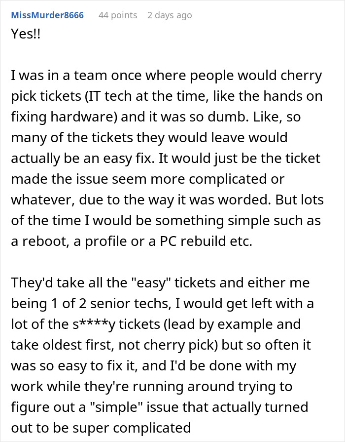 Employee Teaches Coworker A Lesson In Laziness By Creating Deceptively Easy Descriptions For Actually Hard Tasks