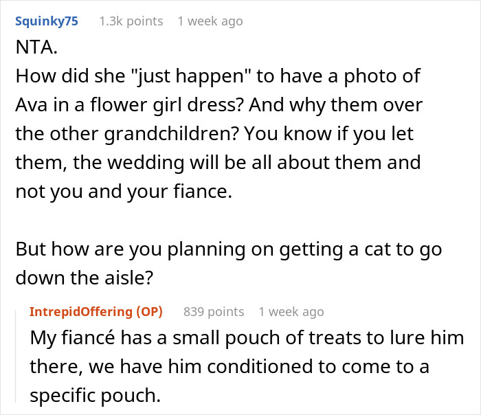 Couple Decide To Use Their Pets To Fill Out Roles In Their Wedding, SIL Is Angry They Didn't Include Her "Rainbow" Kids Instead Couple Decide To Use Their Pets To Fill Out Roles In Their Wedding, SIL Is Angry They Didn't Include Her "Rainbow" Kids Instead