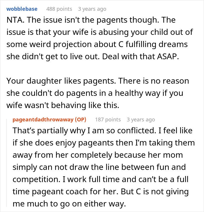 Dad Calls Out Wife And Puts An End To Her Unhealthy Obsession With Their 14-Year-Old Daughter's "Pageant-Ready" Looks, Wonders If He's A Jerk