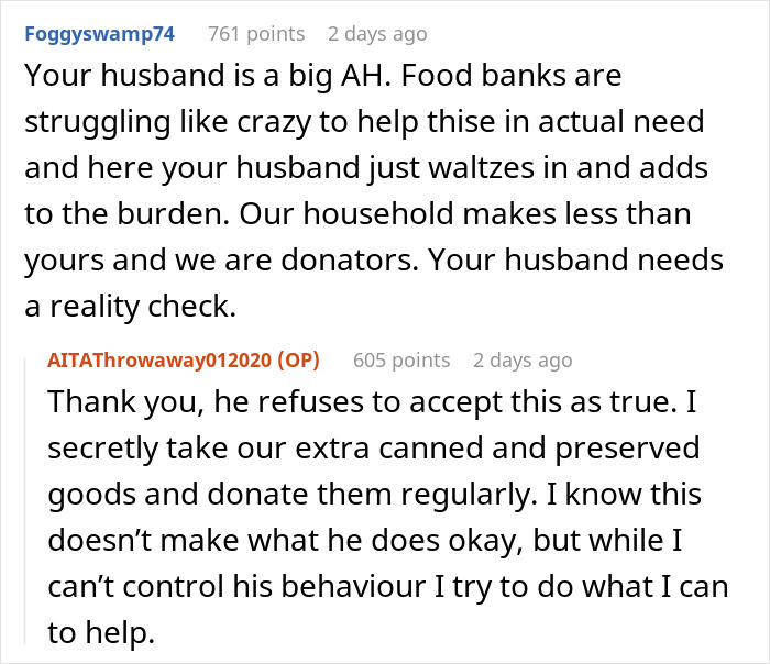 Woman Gets Into A Fight With Her Husband Over Him Taking Food From The Needy, He Refuses To Stop Woman Gets Into A Fight With Her Husband Over Him Taking Food From The Needy, He Refuses To Stop