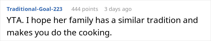 "When I Explained To Her The Tradition, She Was Understandably Bothered": Guy Doesn't Understand Why His GF Won't Follow His Family's Sexist Tradition "When I Explained To Her The Tradition, She Was Understandably Bothered": Guy Doesn't Understand Why His GF Won't Follow His Family's Sexist Tradition