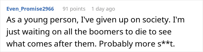 Person Compares What Young Boomers Had Vs. What Young People Have Now, Says The New Generation Is Screwed Person Compares What Young Boomers Had Vs. What Young People Have Now, Says The New Generation Is Screwed