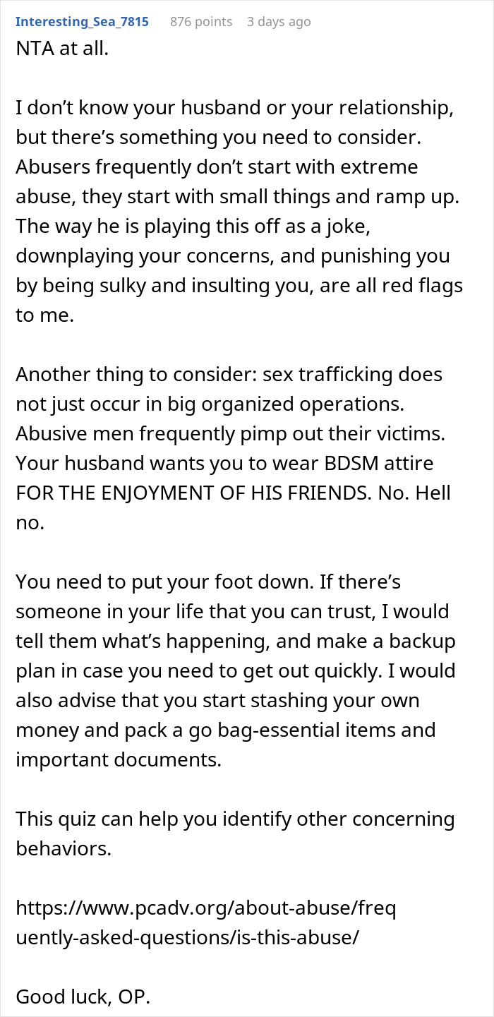 “I Was So Confused”: Wife Wonders If She’s A Jerk For Refusing To Wear Husband’s “Hilarious” Yet Humiliating Gift