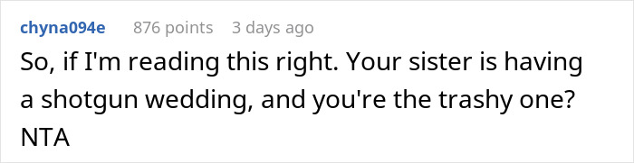 Man Gets Uninvited From Sister's Wedding Because He Advised Her Not To Give Her Twins Names They Will Be Bullied For