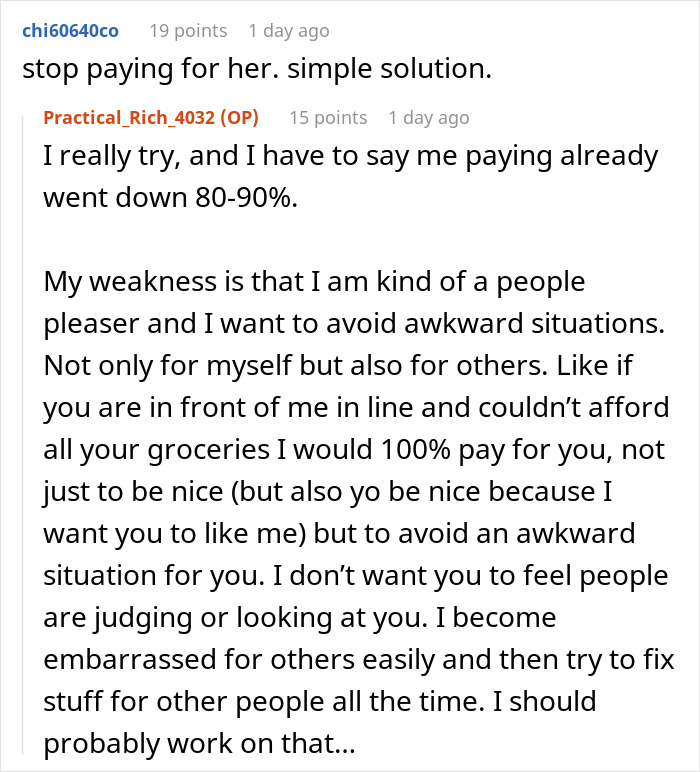 Person Feels Used And Abused For Constantly Paying For Their Friend And Never Getting Reimbursed Unless Reminded