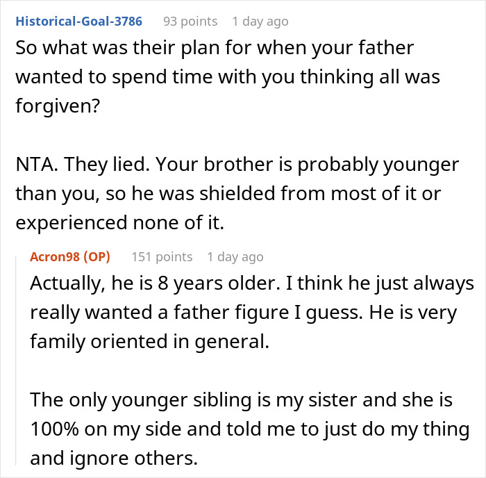 Dad Expects Kid To Forgive 20 Years Of Abuse Because He’s “Changed”, They Tell It Like It Is Dad Expects Kid To Forgive 20 Years Of Abuse Because He’s “Changed”, They Tell It Like It Is