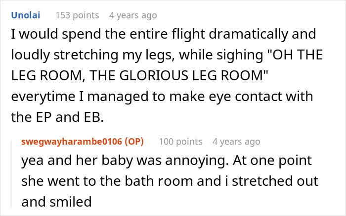 Person Pre-Books An Exit Row Seat, Gets Outraged Discovering Some Entitled Couple Already Took It Person Pre-Books An Exit Row Seat, Gets Outraged Discovering Some Entitled Couple Already Took It