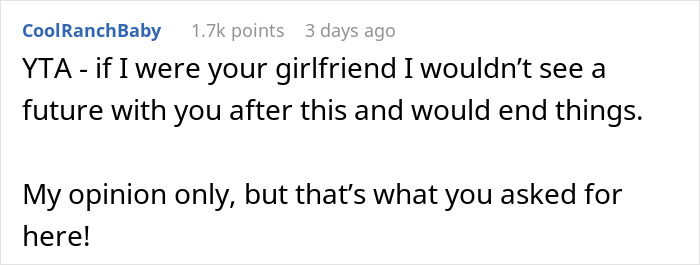 "When I Explained To Her The Tradition, She Was Understandably Bothered": Guy Doesn't Understand Why His GF Won't Follow His Family's Sexist Tradition "When I Explained To Her The Tradition, She Was Understandably Bothered": Guy Doesn't Understand Why His GF Won't Follow His Family's Sexist Tradition