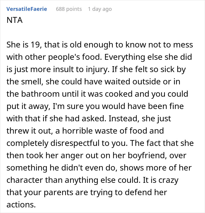 "[Am I The Jerk] For Yelling At My Brother’s Pregnant Girlfriend And Kicking Them Both Out Of My House After She Threw Away My Food?"