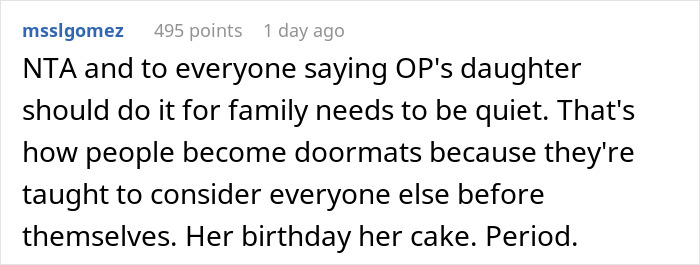 Birthday Girl Requests Cake That Her Cousin Is Allergic To, Causes Drama In The Family