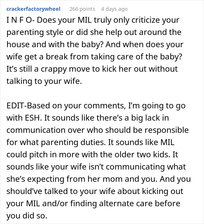 Dad Says His Sleep Is More Important Than Helping With The Baby At Night Because Of His Job, Asks For People's Perspectives Online Dad Says His Sleep Is More Important Than Helping With The Baby At Night Because Of His Job, Asks For People's Perspectives Online