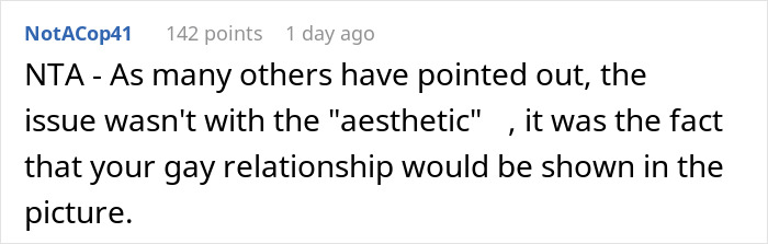 Bride Doesn't Want Brother's Husband "Ruining The Aesthetic" In Wedding Photos, Is Surprised When They Leave The Party Bride Doesn't Want Brother's Husband "Ruining The Aesthetic" In Wedding Photos, Is Surprised When They Leave The Party