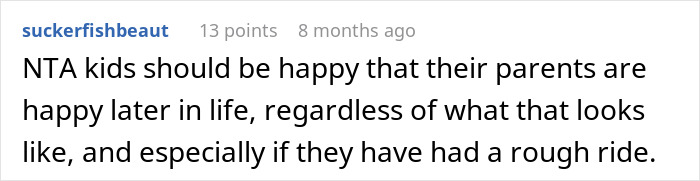 Guy Tells His Entire Family To "Grow Up" After They Got Mad At His 65 Y.O. Grandma For Having A Boyfriend And "Cheating" On Their Dad Guy Tells His Entire Family To "Grow Up" After They Got Mad At His 65 Y.O. Grandma For Having A Boyfriend And "Cheating" On Their Dad