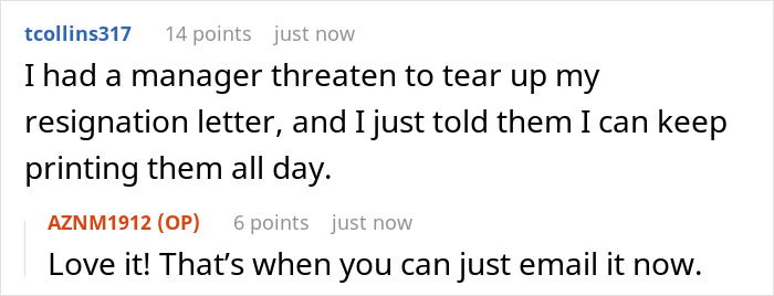 Woman Shuts Down Boss’s Curiosity About Her Outstanding Workload After He Denied Her 2-Week Notice And Fired Her On The Spot Woman Shuts Down Boss’s Curiosity About Her Outstanding Workload After He Denied Her 2-Week Notice And Fired Her On The Spot