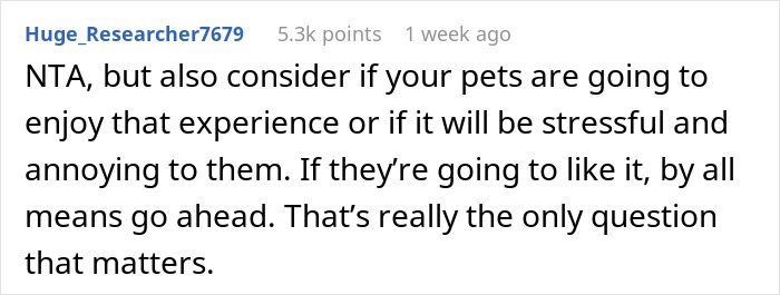 Couple Decide To Use Their Pets To Fill Out Roles In Their Wedding, SIL Is Angry They Didn't Include Her "Rainbow" Kids Instead Couple Decide To Use Their Pets To Fill Out Roles In Their Wedding, SIL Is Angry They Didn't Include Her "Rainbow" Kids Instead