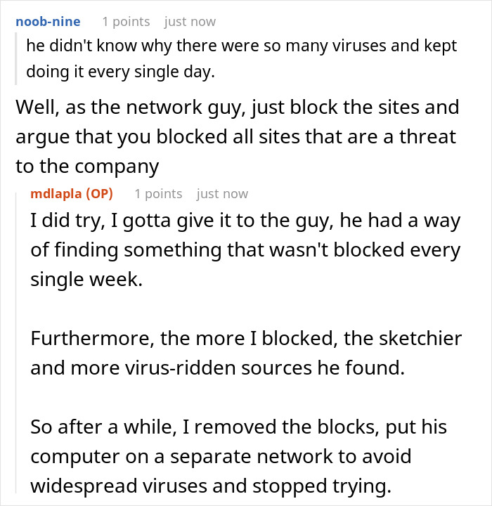 IT Guy Takes Internet Down For The Whole Company As Owners Want Employees To Be 'More Productive' IT Guy Takes Internet Down For The Whole Company As Owners Want Employees To Be 'More Productive'