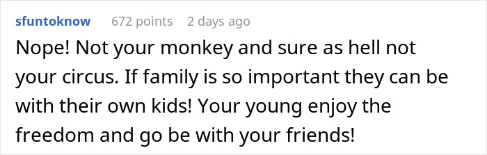 Teen Refuses To Babysit 16 Kids, Gets Woken Up With Ice-Cold Water On Her Face The Next Morning Teen Refuses To Babysit 16 Kids, Gets Woken Up With Ice-Cold Water On Her Face The Next Morning