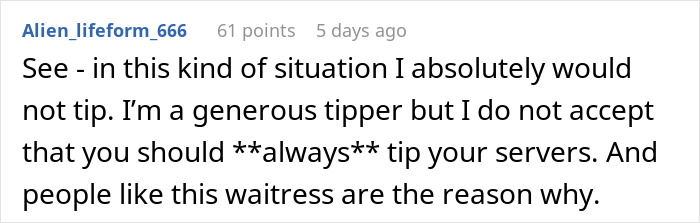 "I Wish I Could've Seen Her Face": Person Teaches Rude Waitress A Lesson After She Refused To Follow Their Food Order "I Wish I Could've Seen Her Face": Person Teaches Rude Waitress A Lesson After She Refused To Follow Their Food Order