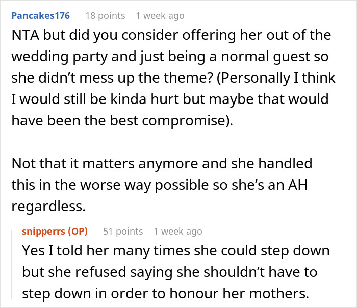 “She Was Escorted Out The Door Screaming”: Guest Hell-Bent On Wearing Purple Clashes With Bride “She Was Escorted Out The Door Screaming”: Guest Hell-Bent On Wearing Purple Clashes With Bride