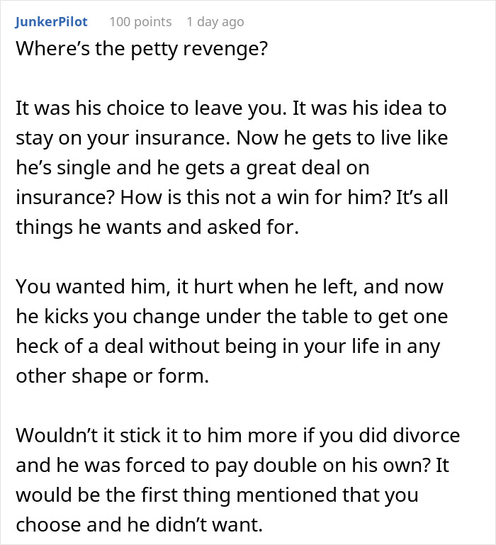 "I Make Sure He Knows It Costs Me Nothing": Woman Gets Split Opinions When She Shares Her Revenge Story Towards Her Husband