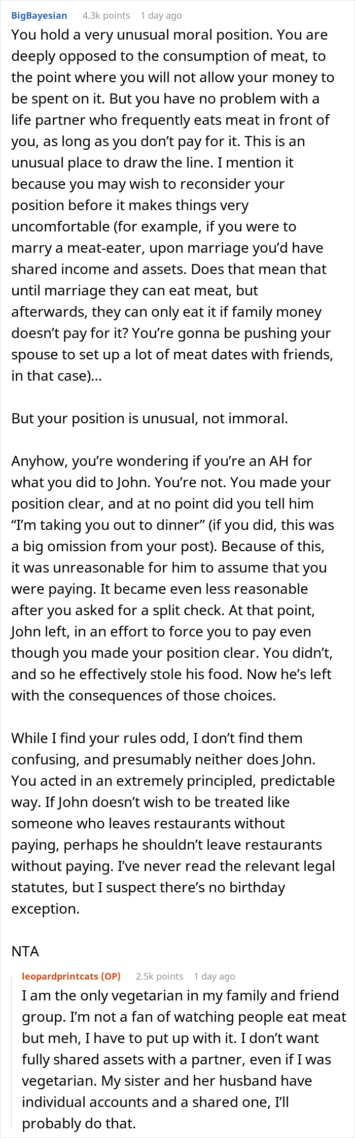 “[Am I The Jerk] For Refusing To Pay For My Bf’s Food On His Birthday And Getting Him Banned From A Restaurant?”