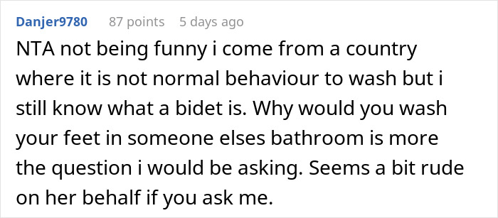 “Seems Like She Used It To Dry Her Feet And Hands”: Woman Is Furious After She Realizes What A Bidet Really Is