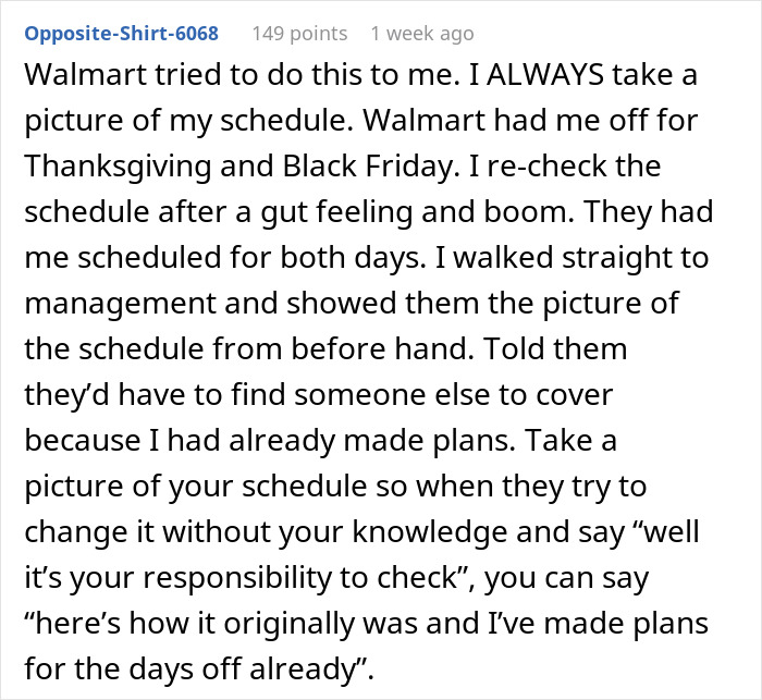 Employee Gets Their Schedule Done By Manager Who “Hates” Them, Wakes Up On Their Day Off To A Voicemail Asking Why They Aren’t At Work