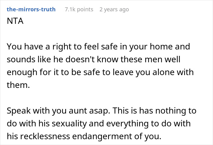 Teen Tells Dad He’ll Leave The House If He Won’t Stop Bringing Random Men Over