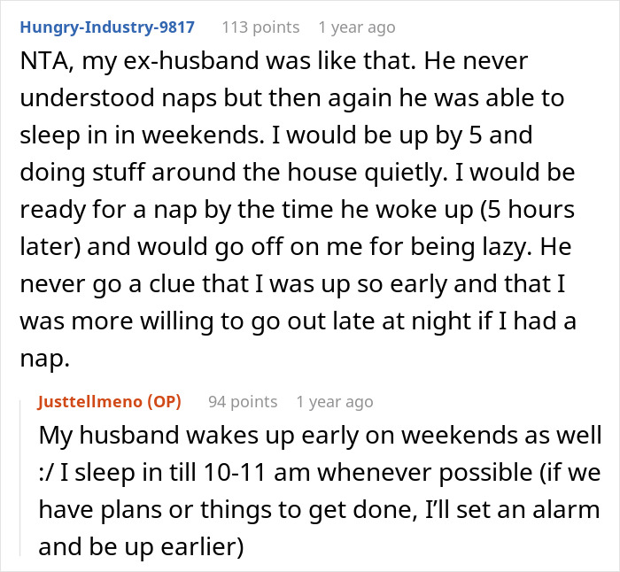 “I Can Nap Whenever I Want”: A Woman Wonders If She Is In The Wrong For Constantly Napping After Work “I Can Nap Whenever I Want”: A Woman Wonders If She Is In The Wrong For Constantly Napping After Work
