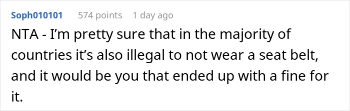 Woman Rages At Friend For Ignoring Her Trauma And Trying To Get Her To Put Her Seatbelt On Woman Rages At Friend For Ignoring Her Trauma And Trying To Get Her To Put Her Seatbelt On