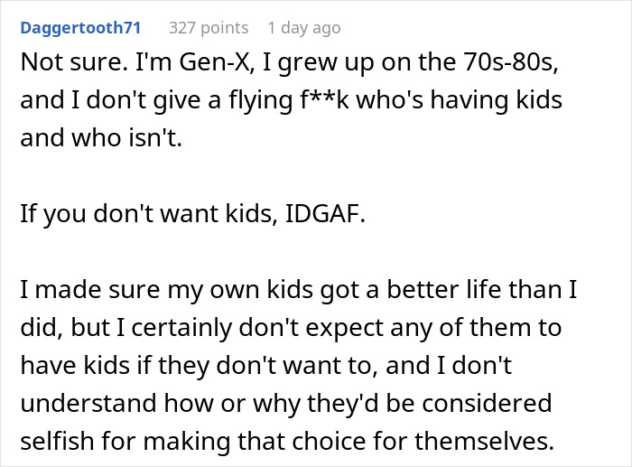 "Why Do So Many People, Especially Older Folks, Refuse To Understand?": People Discuss The Younger Generation’s Refusal To Have Kids "Why Do So Many People, Especially Older Folks, Refuse To Understand?": People Discuss The Younger Generation’s Refusal To Have Kids