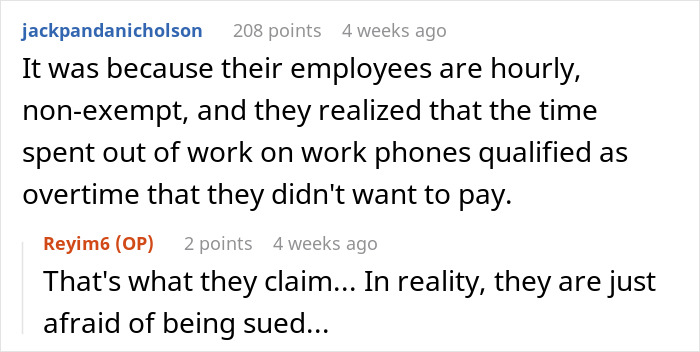 Management Tell Employees They Can't Use Their Phones After Work, Regret It Almost Immediately Management Tell Employees They Can't Use Their Phones After Work, Regret It Almost Immediately
