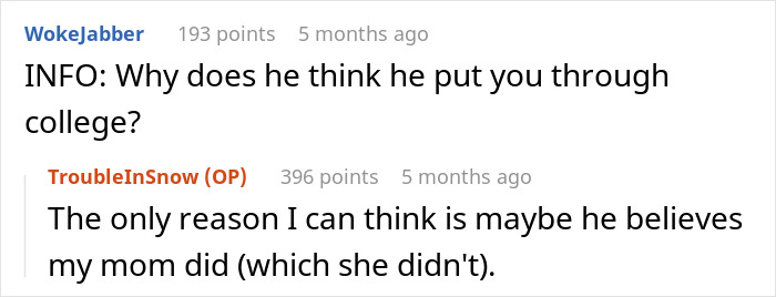 Mom Gets Mad Over Daughter's Refusal To Let Stepdad Walk Her Down The Aisle Mom Gets Mad Over Daughter's Refusal To Let Stepdad Walk Her Down The Aisle
