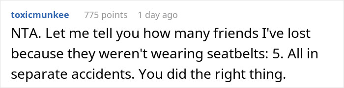 Woman Rages At Friend For Ignoring Her Trauma And Trying To Get Her To Put Her Seatbelt On Woman Rages At Friend For Ignoring Her Trauma And Trying To Get Her To Put Her Seatbelt On