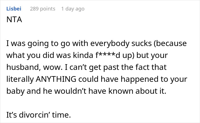 Mom 'Kidnaps' Her Own Child To Prove To Her Husband How Incompetent And Lazy He Is Mom 'Kidnaps' Her Own Child To Prove To Her Husband How Incompetent And Lazy He Is