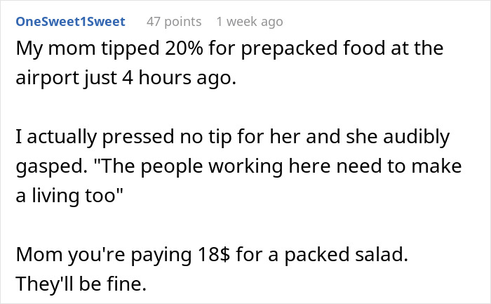 "The 'Don't Have To Interact With A Human' Fee": Tipping Option At Self-Checkout Sparks Outrage "The 'Don't Have To Interact With A Human' Fee": Tipping Option At Self-Checkout Sparks Outrage