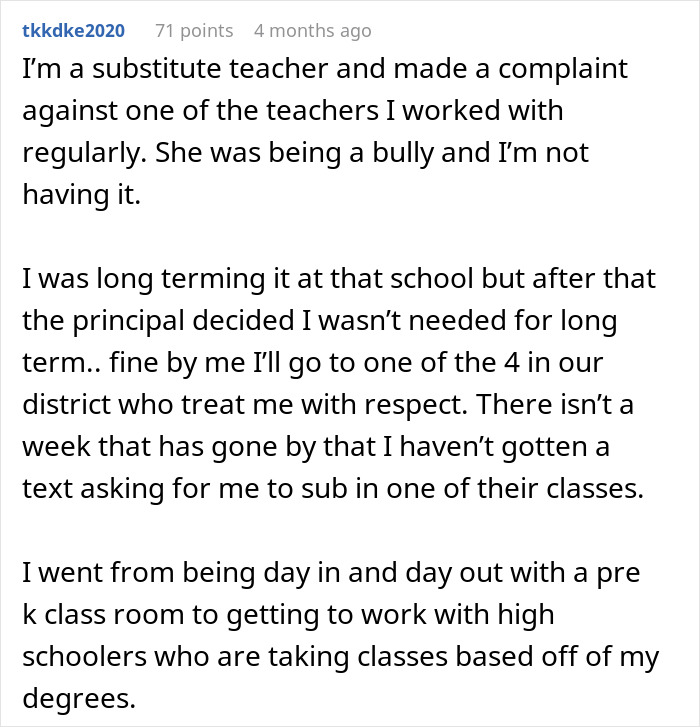 “Oh, I’m Replaceable?”: Teacher Takes Vice Principal At Their Word And Quits During An Education Shortage “Oh, I’m Replaceable?”: Teacher Takes Vice Principal At Their Word And Quits During An Education Shortage